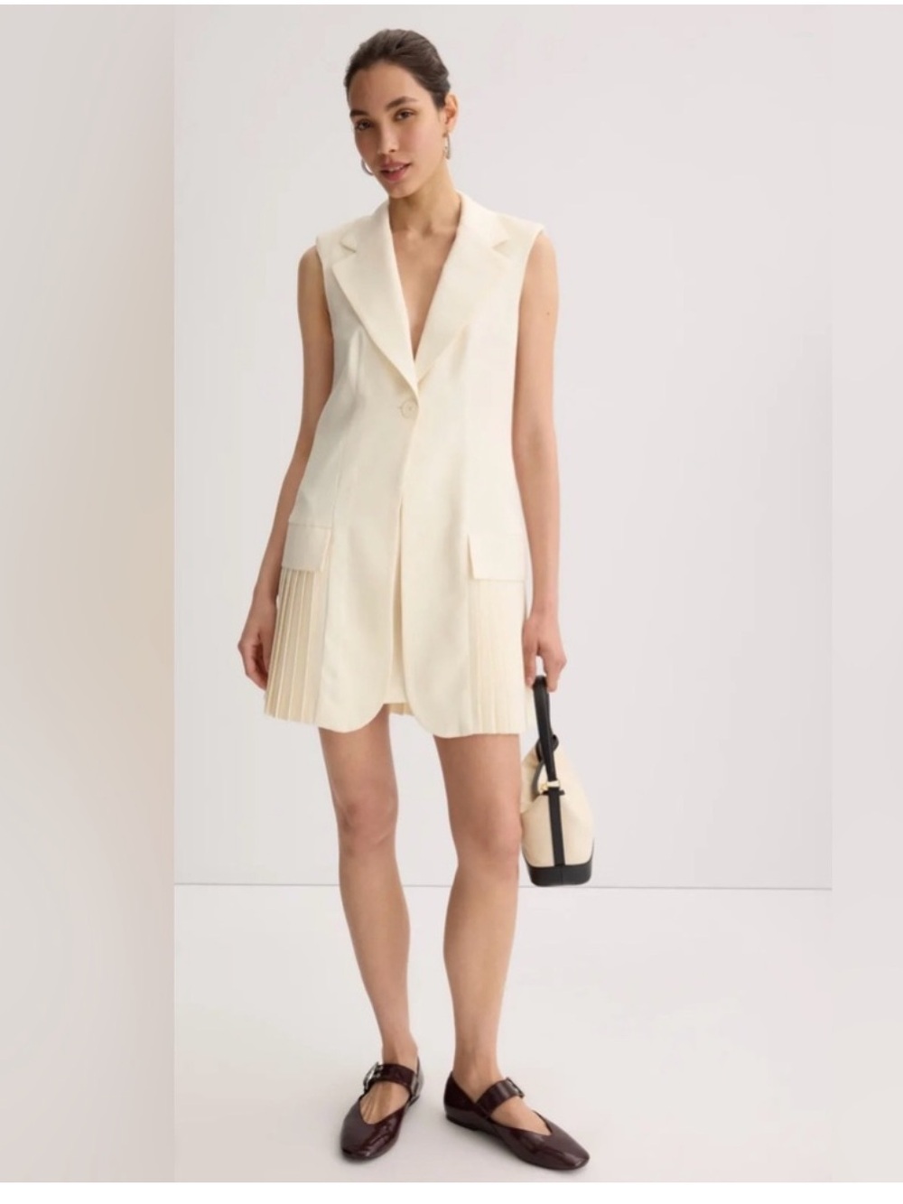 SANDRO Carine Sleeveless Dress 36